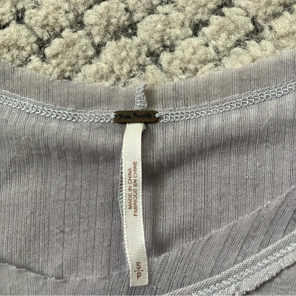 Free People- SMALL- Cookie Tee Rayon Blend - Picture 3 of 9